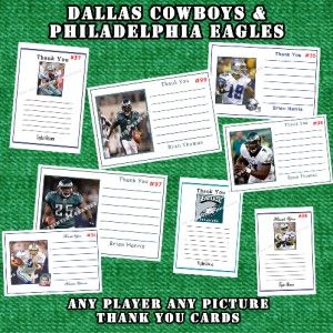 Dallas Cowboys Philadelphia Eagles Birthday Invitation You Print