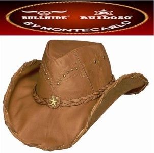 Montecarlo Hats Copperhead Leather Western Cowboy Hat