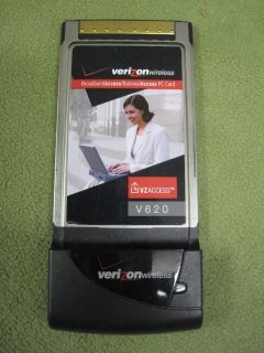 Verizon AirCard Broadband Internet Access V620 PC Card