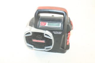 UNTESTED, AS IS CRAFTSMAN 315.101260 19.2 VOLT CORDLESS RADIO