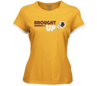NFL Washington Redskins Womens Brought Up T Shirt —