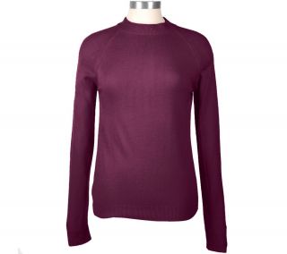 Luxelon Mockneck Long Sleeve Sweater —