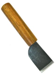 Handmade Japanese Iron Leather Craft Skiver knife