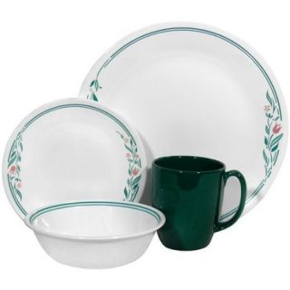 Corelle Dinnerware 16 Pcs Set Plates Bowls Rosemarie For 4 Microwave