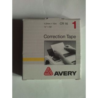  Avery Correction Tape CR 16 Set of 5