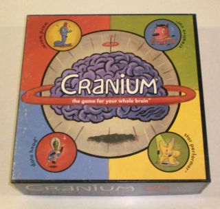 2001 CRANIUM Board Game Complete