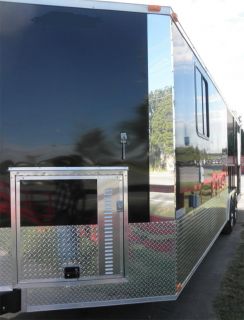 New 8 5 x 24 Concession Smoker Trailer with Smoker Deck