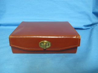 Vintage Wooden Jewelry Box by Shaw Barton Coshocton Ohio