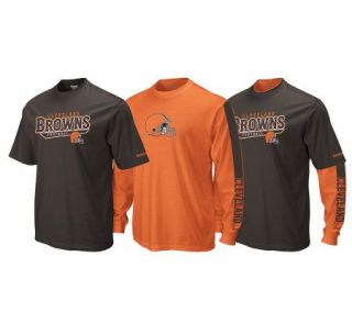 NFL Cleveland Browns Option 3 in 1 Combo T Shirt —