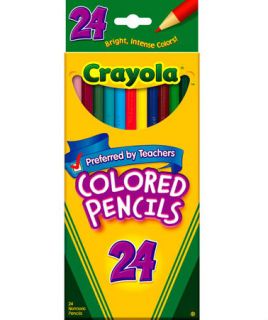  Crayola Colored Pencils 24 Pack New