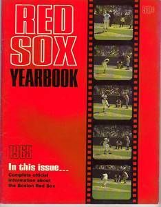  Boston Red Sox Yearbook Carl Yastrzemski Tony Conigliaro EX