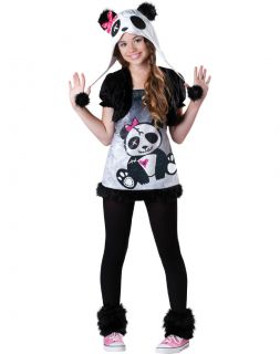  Pandamonium Panda Child Girls Costume Size s Small 8 10 New