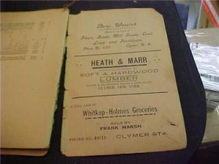 early clymer ny and corry pa telephone book l k
