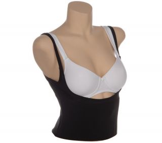 Carol Wior Midriff Toner Tank Top with Belly Band —