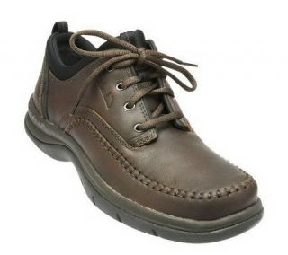 Clarks Mens Portland Leather Lace up Walking Shoe   A169575