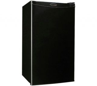 Danby 3.2 Cubic Foot Designer Compact Refrigerator   Black   H362678