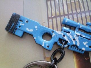 Call of Duty Counter Strike Sniper Rifle AWP Keychain