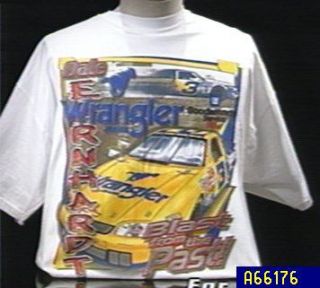 Dale Earnhardt Wrangler Blast from the Past T shirt —