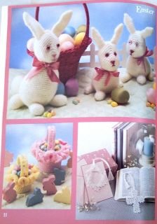 Crochet Knit Patterns Christmas Valentines Easter Mothers Day Fathers