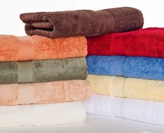 All American 100 Supima Cotton Bath Towel 6 Piece Set Soft Fluffy 9