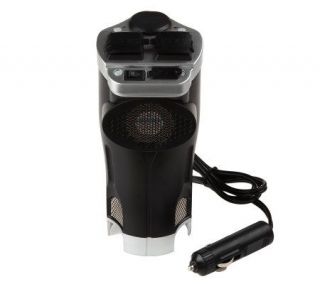 Rally 200W Vehicle Cup Power Inverter w/ USB Port —