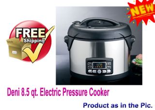 Deni 8 5 Qt Electric Pressure Cooker Safe and Simple to Use
