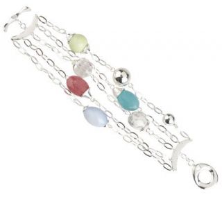 RLM Studio Sterling & Gemstone Chain Bracelet —