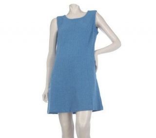 Linea by Louis DellOlio Sleeveless Tunic Dress w/ Princess Seams