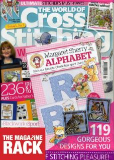 The World of Cross Stitching Magazine 191 Margaret Sherry Alphabet