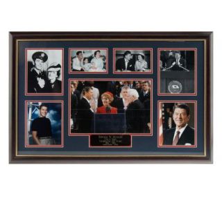 Ronald Reagan 100th Birthday Life and Times Limited Edition Framed26.5 