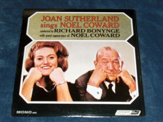 Joan Sutherland Sings Noel Coward Bonynge Mint SEALED