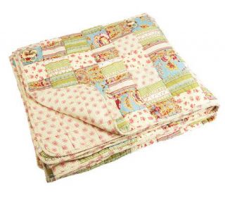 Kate 100Cotton Handcrafted Full/Queen Size Quilt   H195385