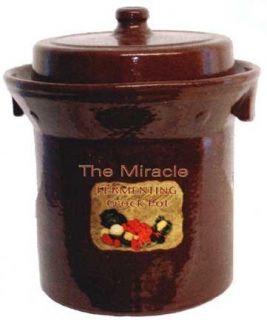 Miracle Boleslawiec 20L (5.3 Gal) Polish Fermenting Crock Pot
