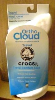 Crocsrx Orthocloud Travel Compression Crew Socks