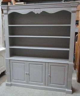 Country French Large Hutch Bookcase New Dining Room Kitchen