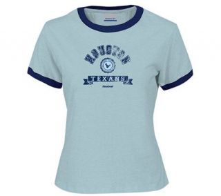NFL Houston Texans Juniors Ringer T Shirt —