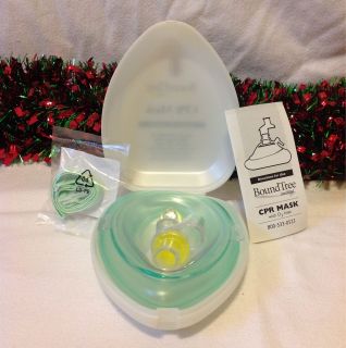 New Compact CPR Mask with Hard Case Christmas Gift