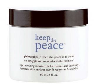 philosophy keep the peace super soothing moisturizer, 2oz —