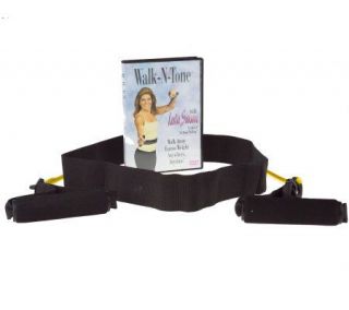 Leslie Sansone Walk n Tone Workout Video with Belt and Firming Cords 