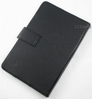 Black Leather Case Cover Jacket for 7 inch Tablet PC Mid eReader