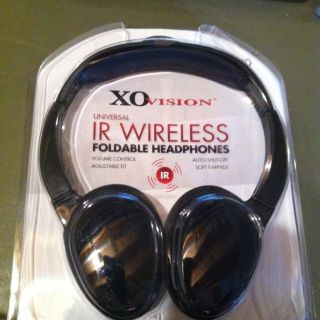 XO Vision IR620 Over the Head Wireless Headphones