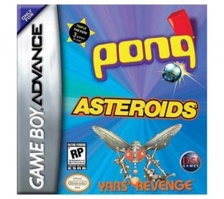 Pong/Asteroids/Yars Revenge   GBA —