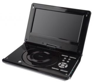 GPX 9Diag.Portable DVD Player with Remote, Case & Gaming Cable
