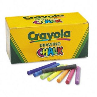 New Crayola Colored Drawing Chalk Asst
