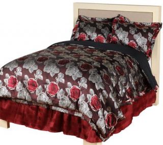 Joan Lunden Home Full English Rose Garden Comforter Set —