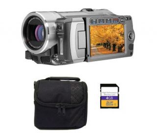 Canon Vixia HF100 HD Digital Camcorder with Bag, 4GB SD Card