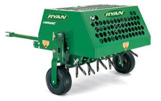 New Commercial Ryan Tow Behind Lawnaire 36 Aerator