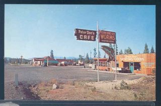 OR, Crescent Lake Junction, Oregon, Peter Dons Cafe, Dexter Press No