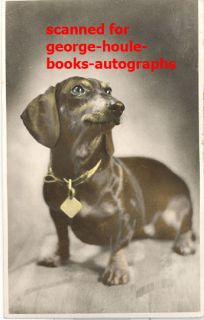 George Cukor Signed PC Gone with The Wind My Fair Lady Dachshund