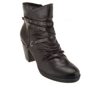 BareTraps Fantasia Ankle Boots w/ Straps and Goring Detail   A227904